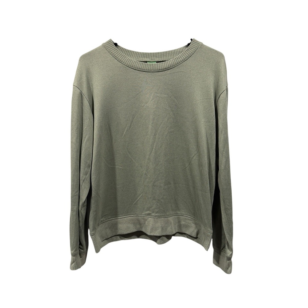 Honeydew Intimates Pj Top Women's Sage Green Soft Knit Pajamas Sleep Shirt Med